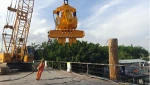 Construction pile driver vibro hammer DZ120A Electric Vibrating Sheet Pile Drivers for sale