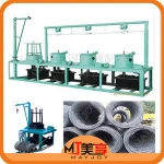 Continuous type stainless steel wire drawing machine for sale