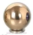 Import copper color stainless steel hollow ball brushed 3 inch from China