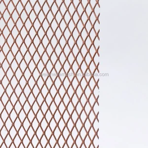 Copper Micro Hole Expanded Metal Mesh