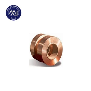 Cosmetic size copper strip roll 99.9% pure copper strip