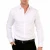 Import Cotton Shirt with with grandad collar in white Skin Fit Men Shirt from China