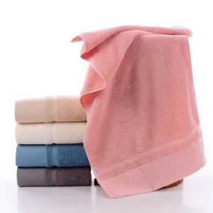 100% Cotton Soft Adult Beach Customized Quick-Dry Features Home Textiles Spa Bathroom Use