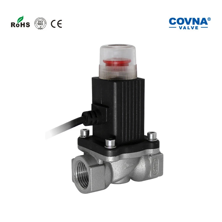 COVNA Electric Natural Gas Emergency Shut Off Solenoid Valve