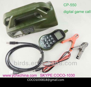 CP-550 electronic bird caller; duck hunting decoy; bird sounds mp3 download