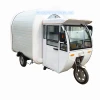 CP-G230165230 automatic street vending bike food cart equipment customized food trailer mobile fruit catering booth