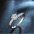 Import Crystal Diamond Engagement Infinity Ring Round Cut Wedding Rings For Women from China