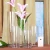 Import Crystal Glass Tube Flower Vase in Rose Gold Metal Holder for home Decor   Hotel Decor from China