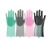 Import Cunite Hot sell on Amazon silicone household gloves for cleaning silicone dishwashing gloves silicone magic glove from China