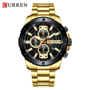 Curren 8336 Quartz Watches Chronograph WristWatch Man Watch Military Business Watch Hot Sale Relogio Masculino