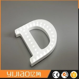 custom acrylic 3d led front light letters outdoor advertising acrylic letter signs for storefront signs