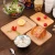 Import custom beech wood tray restaurant wooden food serving trays wholesale from China