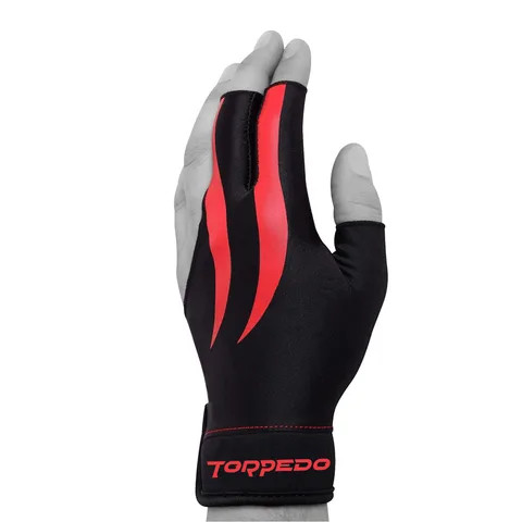 TOBWOLF 20PCS Pool Gloves, Nylon 3 Fingers Billiard Gloves, Pool Gloves