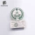 Import custom brand logo metal soft enamel magnet badge,name badge with magnet from China