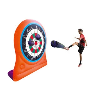 Custom Durable Inflatable Football Target Game Set Water Play Equipment For Kids