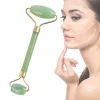 Custom Green Gua Sha 3d Facial Massage Jade Roller For Face / Jade Stone Face Roller