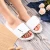Import Custom Logo Printing  Beach Summer Sandals Hot Unisex PVC Slipper Embossed Men and Women  Slide for bathroom from China