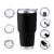 Import Custom Logo Vacuum Insulated Wine Glasses Stainless Steel Stemless Wine Tumbler with Lid from China