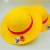 Import Custom Luffy Straw Hat Farmers Wide Brim Hat With Ribbon And Rope from China
