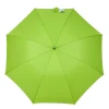 Custom Made Auto Opening Advertising Fluorescent Green Straight Umbrella