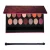 Custom makeup pigmented glitter eyeshadow with customized cardboard eyeshadow palette packaging