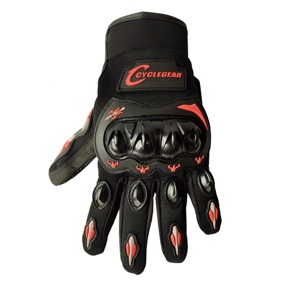Custom OEM Available High Quality Breathable Motorcycle Rider Riding Sport Gloves Touchescreen Motorbike Gloves