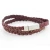 Import Custom Personalised Engraved Women Accessory Stainless Steel  Braided Black Leather Bracelet from China