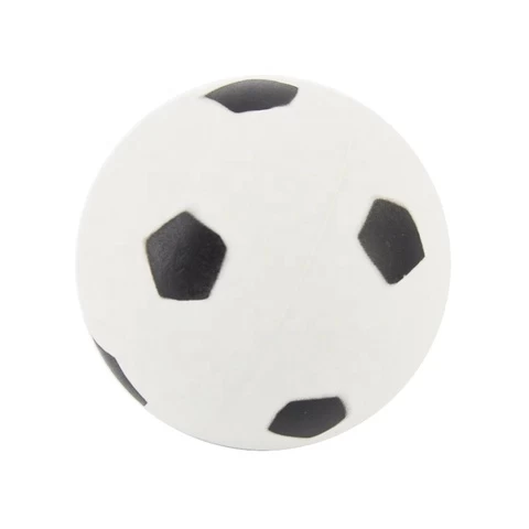 Custom size football soccer ball shape hollow high bouncing rubber ball toy ball