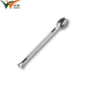 Custom small metal fancy coffee spoon