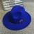 Import Custom Wool big eaves belt buckle jazz fisherman hat baby Fedora hat checker from China
