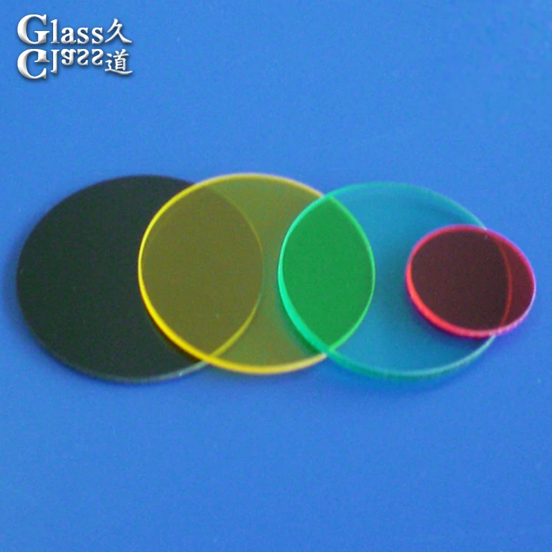 Customizable size uv filter ir optical cutting filter lens for optical image system