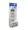 customized 4 layers supermarket promotional  vegetable seeds and flower seeds cardboard display stand
