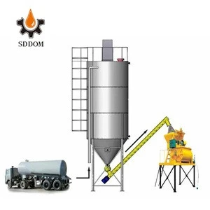 Customized capacity100 ton powder storage silo for cement ,cement storage silo