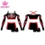 Import customized design your own top quality highlight rhyinestones cheerleading uniform from China