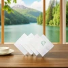 customized logo pretty european biodegradable paper folding hand napkins for party goldcorlored paper napkins