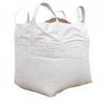 Customized Size Jumbo Plastic PP Woven big FIBC Bag with Cross Corner Loops