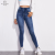 Import Customized Women Casual High Quality Zipper Fly Skinny High Waist Jeans Pants from China