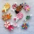 Import Cute colorful childrens ribbon holiday candy hairpin cartoon inflatable hair bow with clip hair accessories from China
