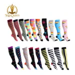 Cute Fancy Compression Socks (20-30mmHg) for Men & Women Stockings for Running, Medical, Athletic, Edema, Diabetic