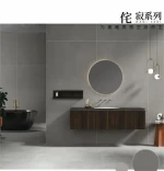 Cutting size 1200*2400 stone burning engineering porcelain plate decorative wall large porcelain plate