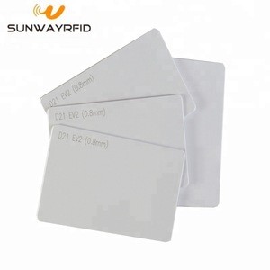 D21 EV2 RFID Access Control PVC Chip blank card