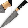 damascus steel blank blade for kitchen knife