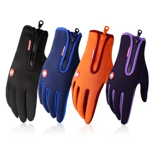 Daywons Touch Screen Windproof Waterproof Thermal Gloves for Men Women Camping Cycling Outdoor Micro-fleece Running Sport
