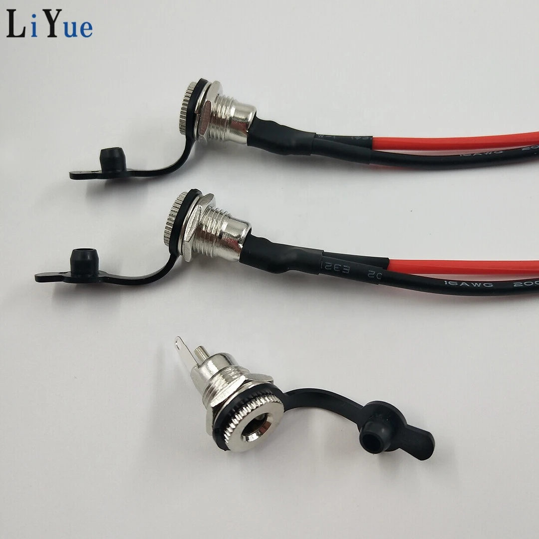 DC power jack connector 2.5mm 2.1mm 1.35mm dc socket female plug 2.5x5.5 DC socket