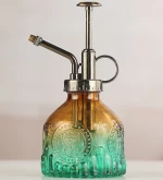Decorative Glass Plant Flower Mister Atomizer Watering Can Pot Water Spray Bottle