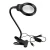 Import DH-88003 Battery Operated Working Page Illumination Magnifying Glass Lamp,Desk Metal Reading Magnifier With 16 Led Light from China