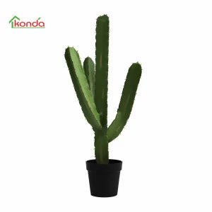 Different size Indoor Use nearly Natural Plants artificial cactus fake succulent cactus bonsai