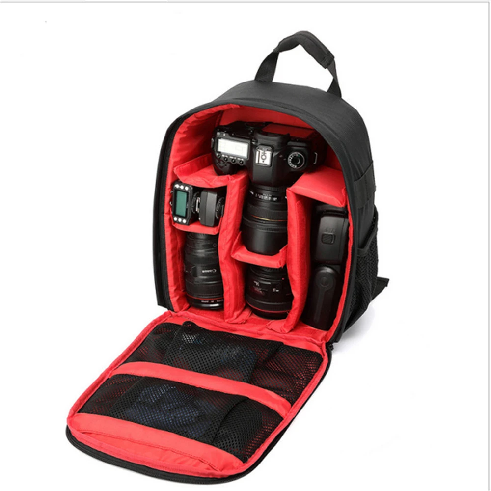 Digital Dslr Bag Waterproof Shockproof Breathable Camera Backpack Small Video Photo Bag Backpack