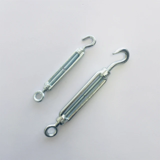 din 1480 forged wire rope turnbuckle with eye and hook and jaw