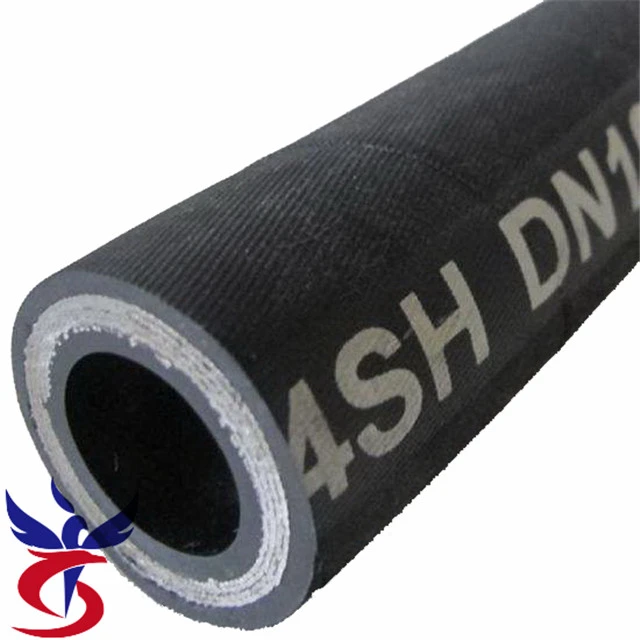 DIN EN856 4SH steel wire spiral hydraulic rubber hose/Size 51mm 2 inch/W.P. 250Bar 3625Psi  B.P. 1000Bar 14500Psi